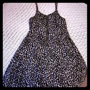 Leopard print H&M dress